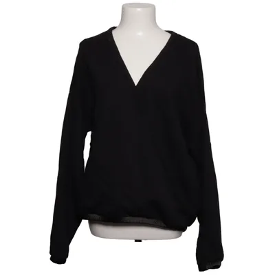 Cardigan cache-cœur (Noir) de 10 Days Coton, Élasthane, Polyester