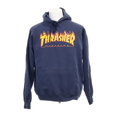 Huvtröja (Blå) från Thrasher Bomull, Polyester