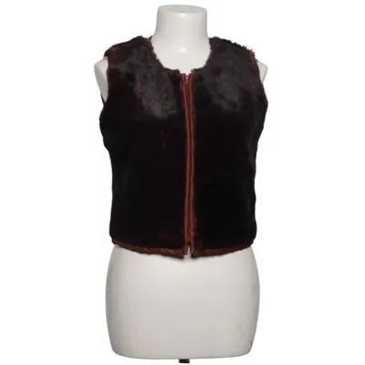 Outer vest (Brown) from Sandwich Acetate, Acrylic, Elastane, Polyamide, Polyester, Viscose