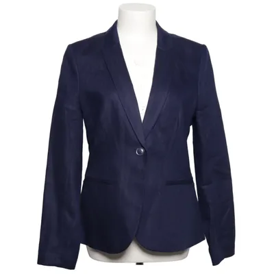 Kavaj (Blå) från H&M Bomull, Linne, Polyester, Viskos