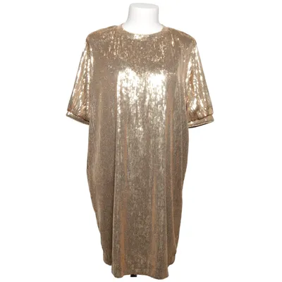 Klänning (Guldfärgad) från Boss Elastan, Modal, Återvunnen polyester