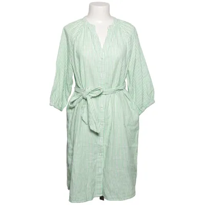 Shirt dress (Green, White) from Selected Femme Organic cotton