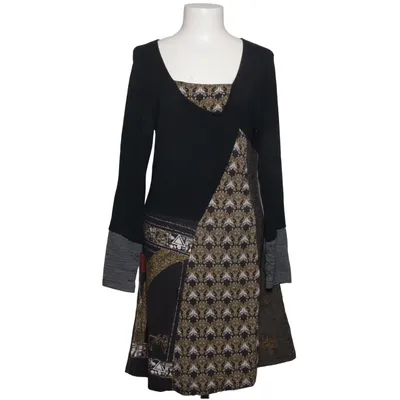 Klänning (Svart, Flerfärgad) från Aventures des Toiles Bomull, Elastan, Polyamid, Polyester, Viskos, Ull