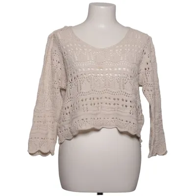 Sweater (Beige) from Lola Liza Acrylic, Cotton