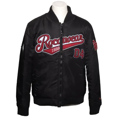 Bomber jacket (Black) from Rocawear Polyamide, Polyester