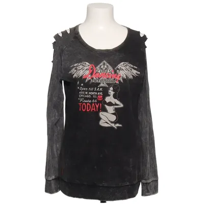 Lange mouwen shirt (Grijs) van Rock Rebel