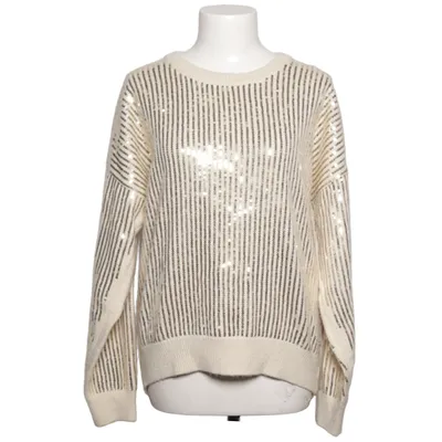 Sweater (Beige, Guld) fra Studio Anneloes Akryl, Metallfiber, Polyamid