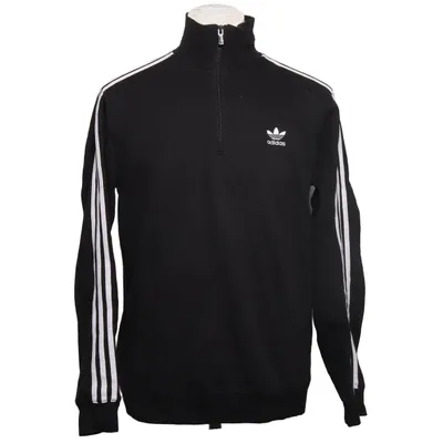Sweatshirt (Sort, Hvid) fra Adidas Originals Bomuld, Elastan, Polyester
