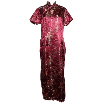 Cheongsam (Lilla, Flerfarvet)