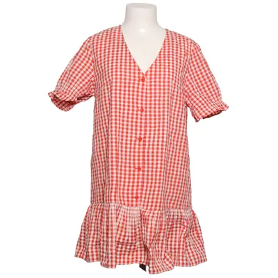 Dress (Red, White) from Monki Polyester