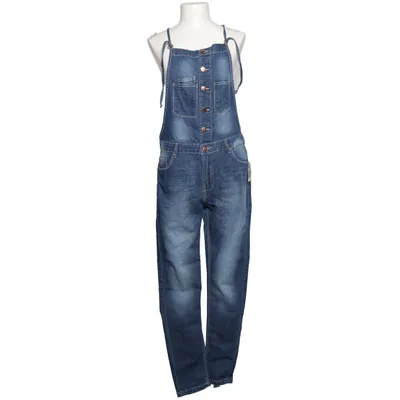 Dungarees (Blue) from Janina Denim Cotton, Elastane, Polyester