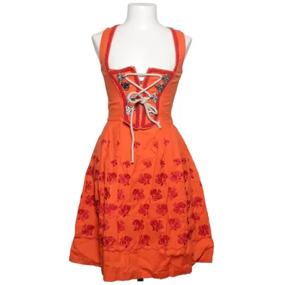 Dirndl (Orange, Red) from Original Steindl Cotton