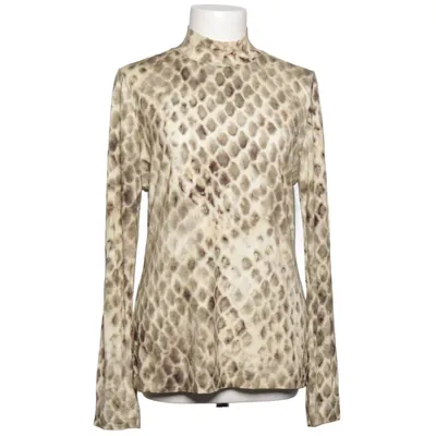 Top (Beige, Grijs) van Claudia Sträter Elastaan, Viscose