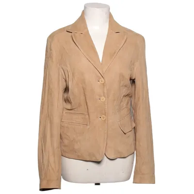 Läderkavaj (Beige) från Arma Skinn