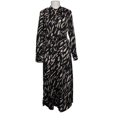Shirt dress (Black, White) from Mango