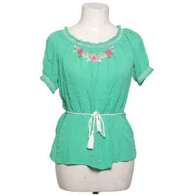 Top (Green, Multicolored) from Blutsgeschwister Viscose
