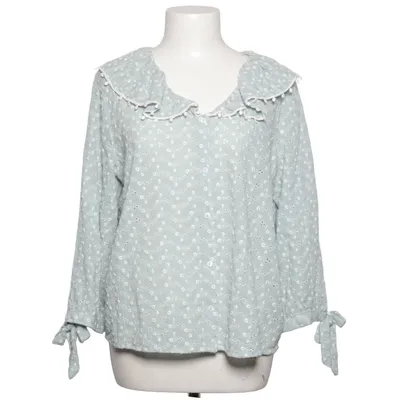Bluse (Blå, Hvid) fra Atelier Reve
