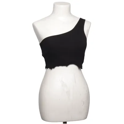 Crop top (Svart) från Mandala Elastan, Ekologisk bomull