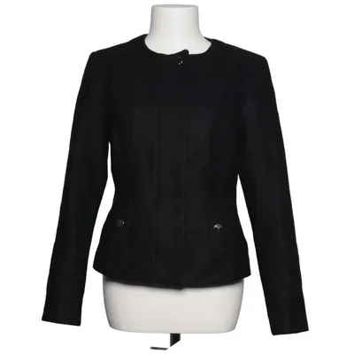 Jacket (Black) from Your Sixth Sense Cotton, Elastane, Polyester, Viscose