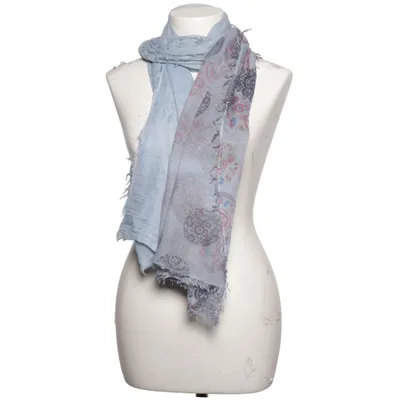 Shawl (Blue, Multicolored) from Passigatti Modal, Polyester