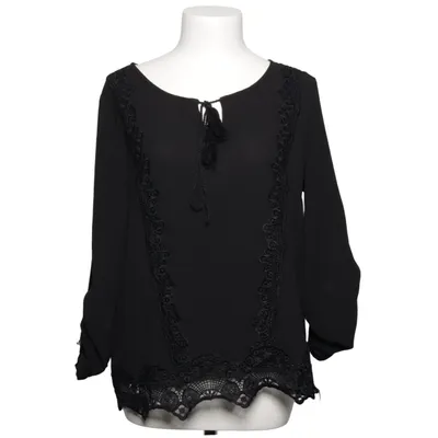 Blouse (Zwart) van Diff Polyester, Viscose