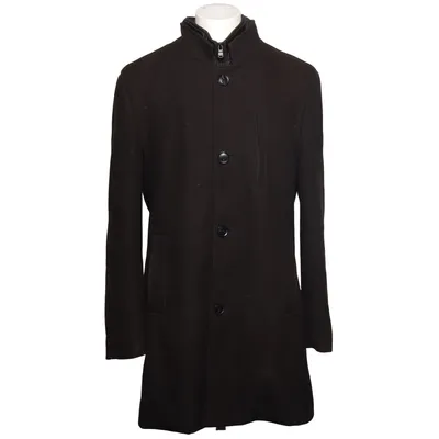 Coat (Black) from Return Elastane, Polyester, Viscose