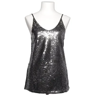 Tanktop  (Sort, Sølv) fra Rich & Royal Polyester
