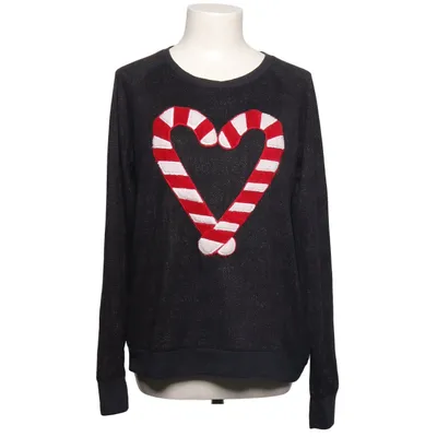 Weihnachtspullover (Grau, Rot, Weiß) von Jaclyn Intimates Elasthan, Polyester