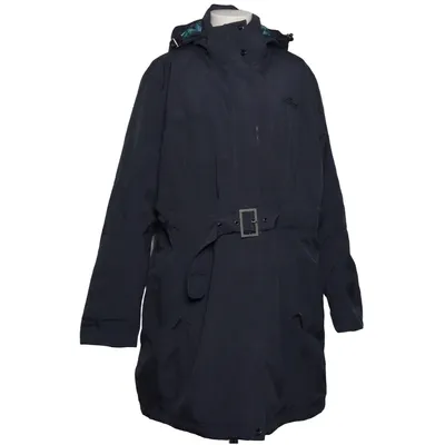 Winterjas (Blauw) van Moorhead Katoen, Polyester