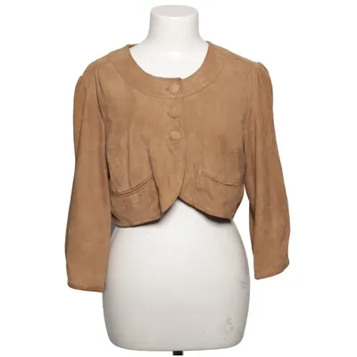 Læderjakke (Brun) fra Soyaconcept Læder, Polyester