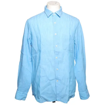 Hemd (Blau) von Uniqlo Leinen