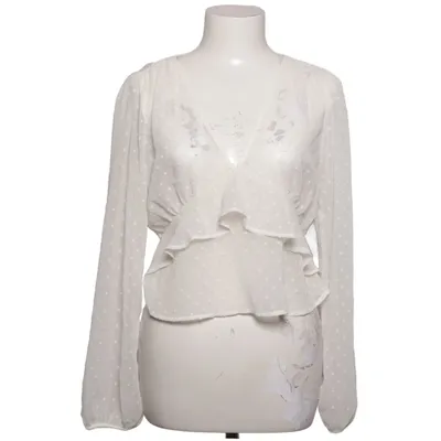 Blus (Vit) från Bershka Polyester