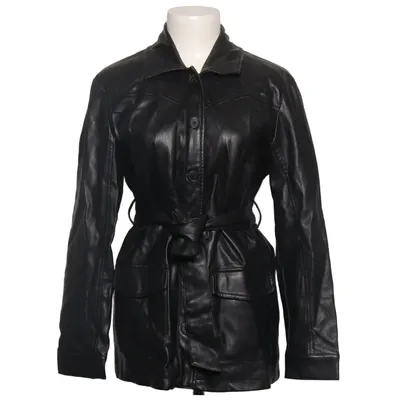 Jacke (Pu Belted Jacket) von Costes Studio Polyester, Polyurethan
