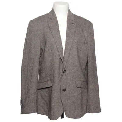 Blazer (Gris) de Nicole Farhi Acrylique, Coton, Polyamide, Polyester, Viscose