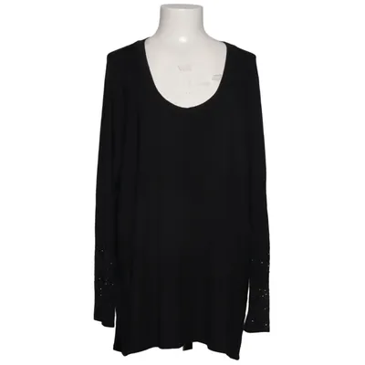 Blouse (Black) from Joan Vass Elastane, Modal