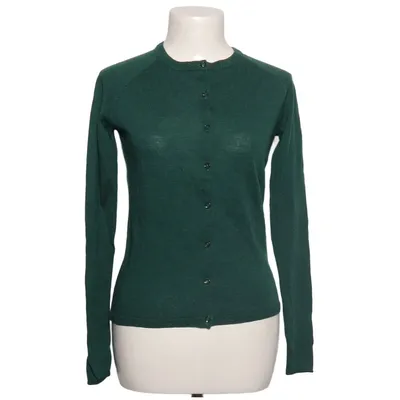 Cardigan (Groen) van Printemps Merinowol