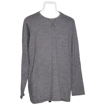 Lange mouwen shirt (Grijs) van Identic Man Polyester, Viscose