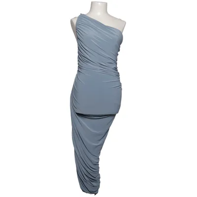 Aftenkjole (Blå) fra Norma Kamali Elastan, Polyester