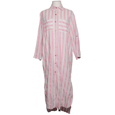 Skjortekjole (Pink, Hvid, Lilla) fra Oneseason Bomuld, Polyester