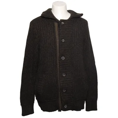 Cardigan (Brun) fra Boss Orange Akryl, Alpacauld, Læder, Polyamid