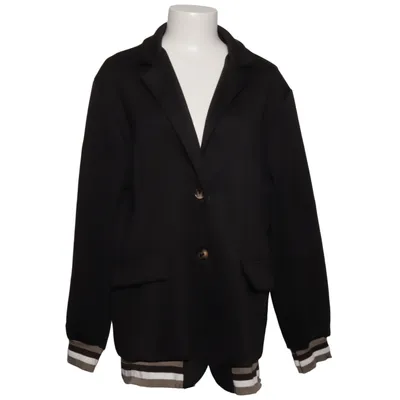 Blazer (Black, White, Brown) from New Collection Elastane, Polyester, Viscose