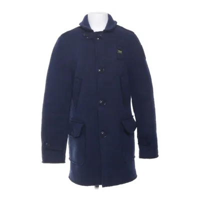 Coat (Blue) from Blauer. USA Polyester, Wool