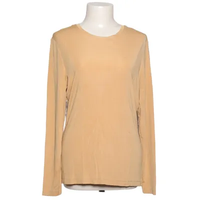Long sleeve T-shirt (Beige) from Laurèl Silk
