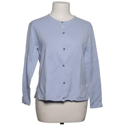 Cardigan (Blue) from Zara Knitwear Cotton, Polyamide