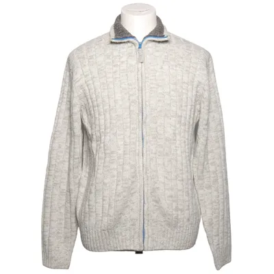 Cardigan (Gris, Blanc) de Jacks Selection Acrylique