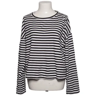 Långärmad t-shirt (Svart, Vit) från Naltur Ekologisk bomull