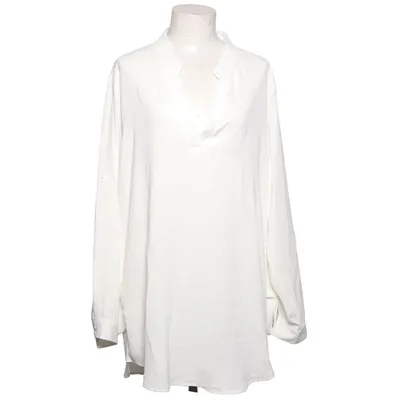 Blouse (Blanc) de Zanzea Polyester