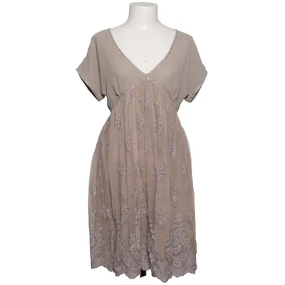 Dress (Beige) from Twin Set Simona Barbieri Cotton, Polyamide, Polyester