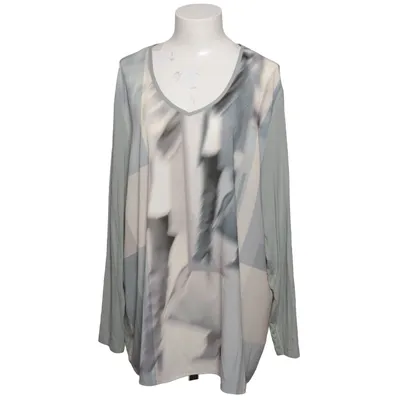 Långärmad t-shirt (Grå, Flerfärgad) från Samoon by Gerry Weber Elastan, Polyester, Viskos