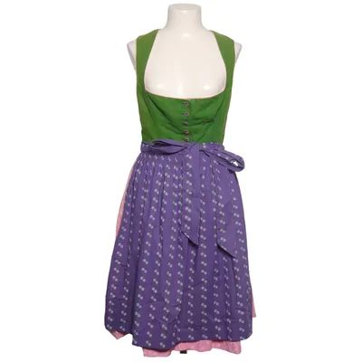 Dirndl (Green, Purple, Pink) from Kaiserjäger Cotton, Linen, Nylon, Polyester